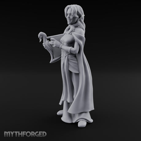 Harp Plucking Elf Bard gallery 8