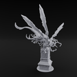Bursting From The Spire Hunting Horror Miniature for Dungeons and Dragons, Pathfinder or other TTRPGs