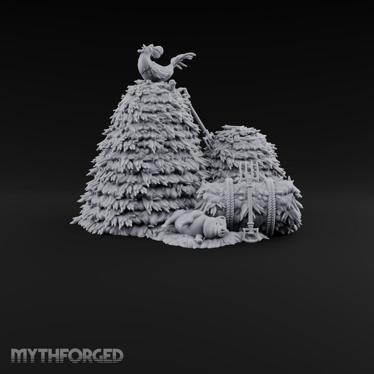 Orchard Chores Farmyard Scatter Piece C — A