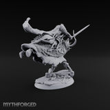 Charges Through Thorns and Tatters Death Knight Rider