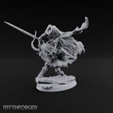 Charges Through Thorns and Tatters Death Knight Rider