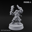 Smouldering Fire Dwarf Fighters G Miniature for Dungeons and Dragons, Pathfinder or other TTRPGs