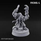 Smouldering Fire Dwarf Fighters G Miniature for Dungeons and Dragons, Pathfinder or other TTRPGs