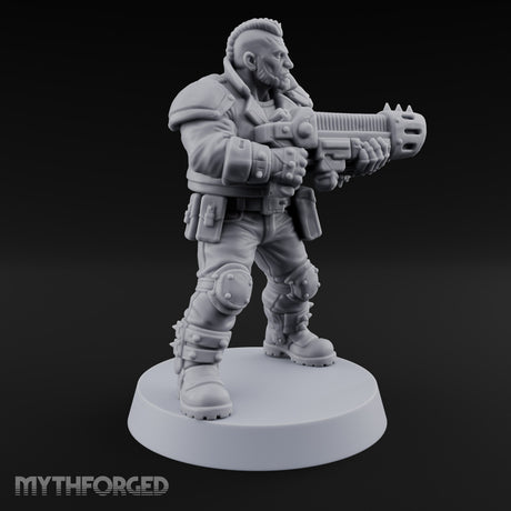 Reload Is for Later Human Heavy Gunner Raider B