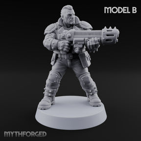 Reload Is for Later Human Heavy Gunner Raider B