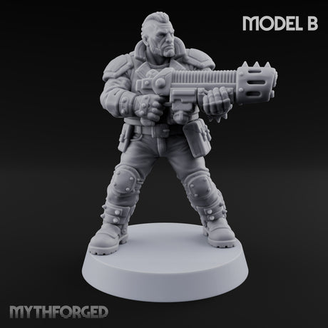 Reload Is for Later Human Heavy Gunner Raider B