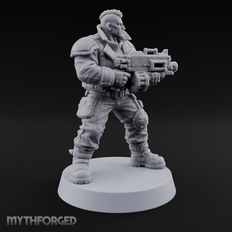 Reload Is for Later Human Heavy Gunner Raider C