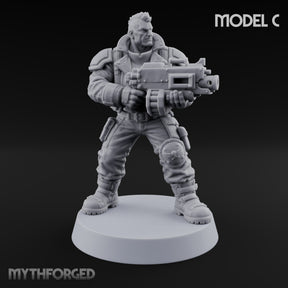 Reload Is for Later Human Heavy Gunner Raider C