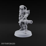 Spins Up Before It Strikes Yuan-ti Pureblood Cobra Heavy Gunner with Rotary Cannon — 1
