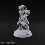 Spins Up Before It Strikes Yuan-ti Pureblood Cobra Heavy Gunner with Rotary Cannon — 2