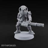Spins Up Before It Strikes Yuan-ti Pureblood Cobra Heavy Gunner with Rotary Cannon — 2