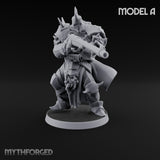 Heavy Weapon Toting Anointed Gunner A Miniature for Dungeons and Dragons, Pathfinder or other TTRPGs
