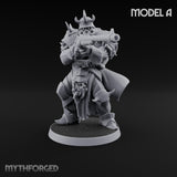 Heavy Weapon Toting Anointed Gunner A Miniature for Dungeons and Dragons, Pathfinder or other TTRPGs