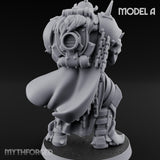 Heavy Weapon Toting Anointed Gunner A Miniature for Dungeons and Dragons, Pathfinder or other TTRPGs