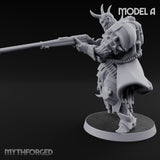 Heavy Weapon Toting Anointed Gunner A Miniature for Dungeons and Dragons, Pathfinder or other TTRPGs