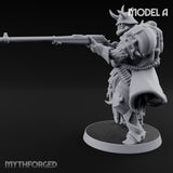 Heavy Weapon Toting Anointed Gunner A Miniature for Dungeons and Dragons, Pathfinder or other TTRPGs