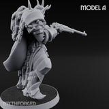 Heavy Weapon Toting Anointed Gunner A Miniature for Dungeons and Dragons, Pathfinder or other TTRPGs
