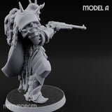 Heavy Weapon Toting Anointed Gunner A Miniature for Dungeons and Dragons, Pathfinder or other TTRPGs
