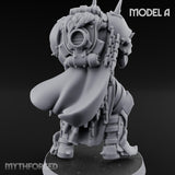 Heavy Weapon Toting Anointed Gunner A Miniature for Dungeons and Dragons, Pathfinder or other TTRPGs