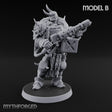Heavy Weapon Toting Anointed Gunner B Miniature for Dungeons and Dragons, Pathfinder or other TTRPGs