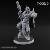 Heavy Weapon Toting Anointed Gunner D Miniature for Dungeons and Dragons, Pathfinder or other TTRPGs
