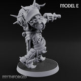 Heavy Weapon Toting Anointed Gunner E Miniature for Dungeons and Dragons, Pathfinder or other TTRPGs
