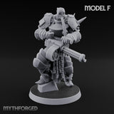 Heavy Weapon Toting Anointed Gunner F — Burnt