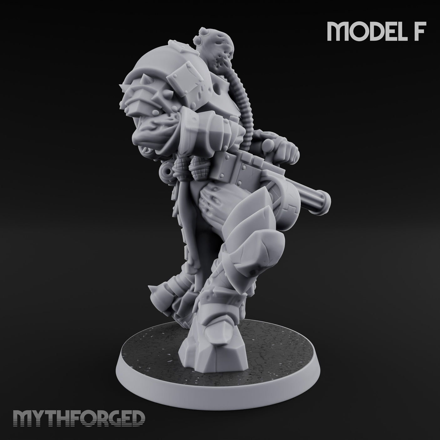 Heavy Weapon Toting Anointed Gunner F gallery 5