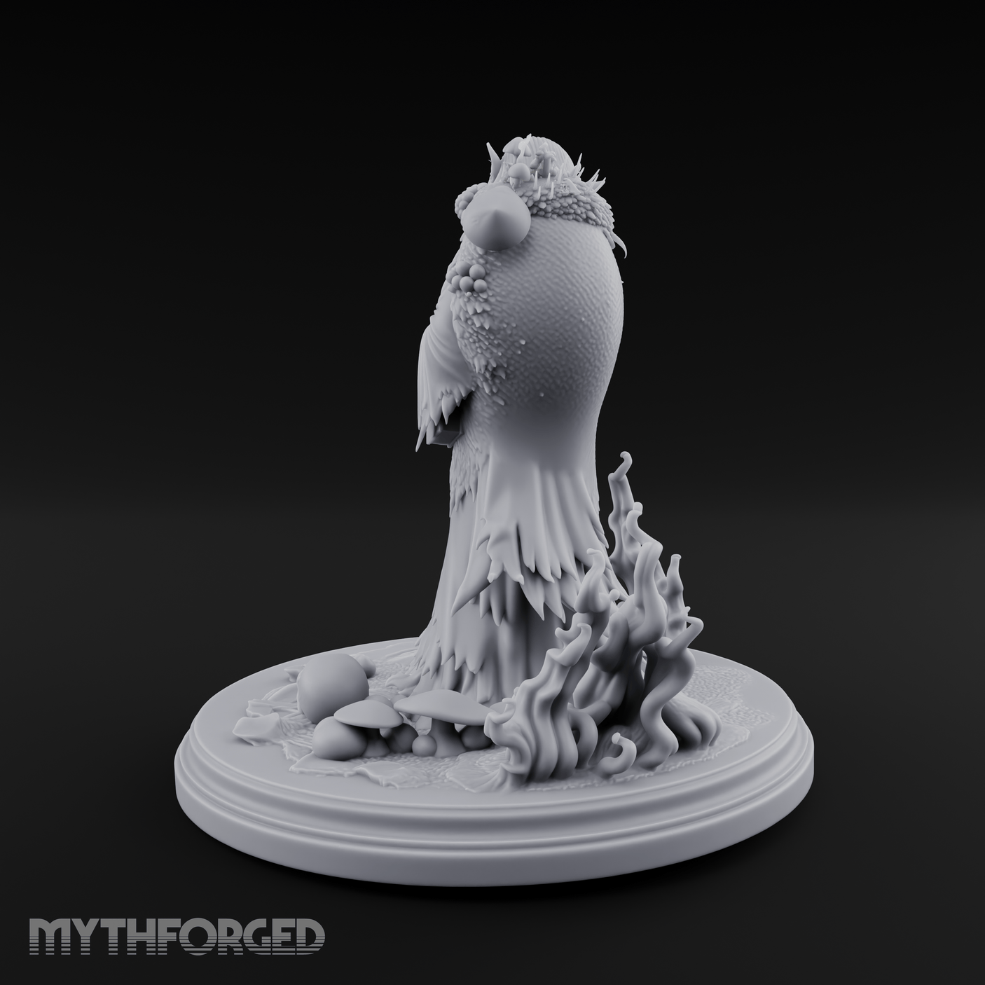 Cradling The Cursed Hag Miniature for Dungeons and Dragons, Pathfinder or other TTRPGs