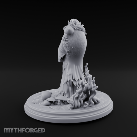 Cradling The Cursed Hag Miniature for Dungeons and Dragons, Pathfinder or other TTRPGs