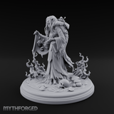Cradling The Cursed Hag Miniature for Dungeons and Dragons, Pathfinder or other TTRPGs