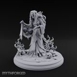 Cradling The Cursed Hag Miniature for Dungeons and Dragons, Pathfinder or other TTRPGs