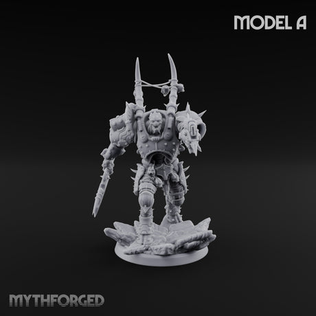 Heavy Metal, Heavier Hands Ogre Armoured Brutes with Axes, Maces and Heavy Cannons — A