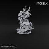Heavy Metal, Heavier Hands Ogre Armoured Brutes with Axes, Maces and Heavy Cannons — C