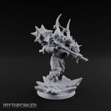 Heavy Metal, Heavier Hands Ogre Armoured Brutes with Axes, Maces and Heavy Cannons — F