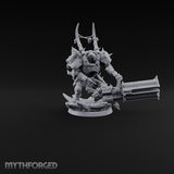 Heavy Metal, Heavier Hands Ogre Armoured Brutes with Axes, Maces and Heavy Cannons — G