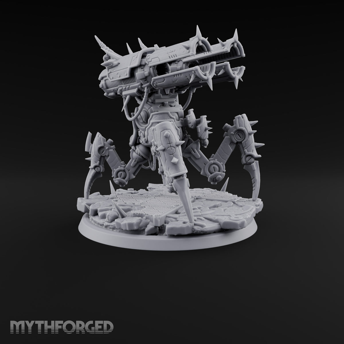 Sent to Fetch a Soul Retriever Spiked Spider-Legged Construct A