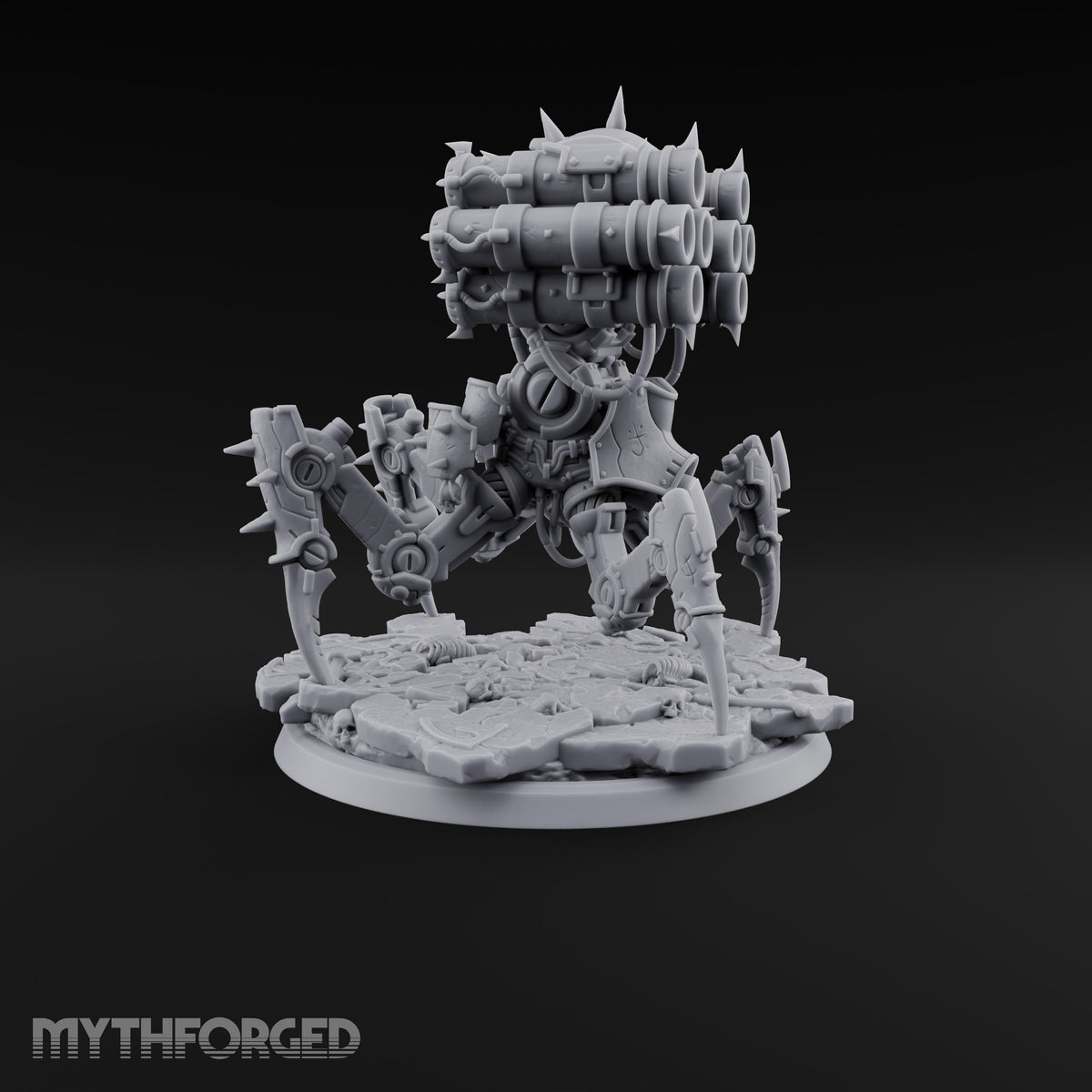 Sent to Fetch a Soul Retriever Spiked Spider-Legged Construct B