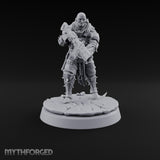 Spikes, Smoke and Scripture Human Spiked-Armour Soldier A