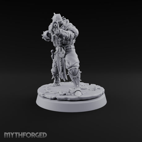 Spikes, Smoke and Scripture Human Spiked-Armour Soldier B