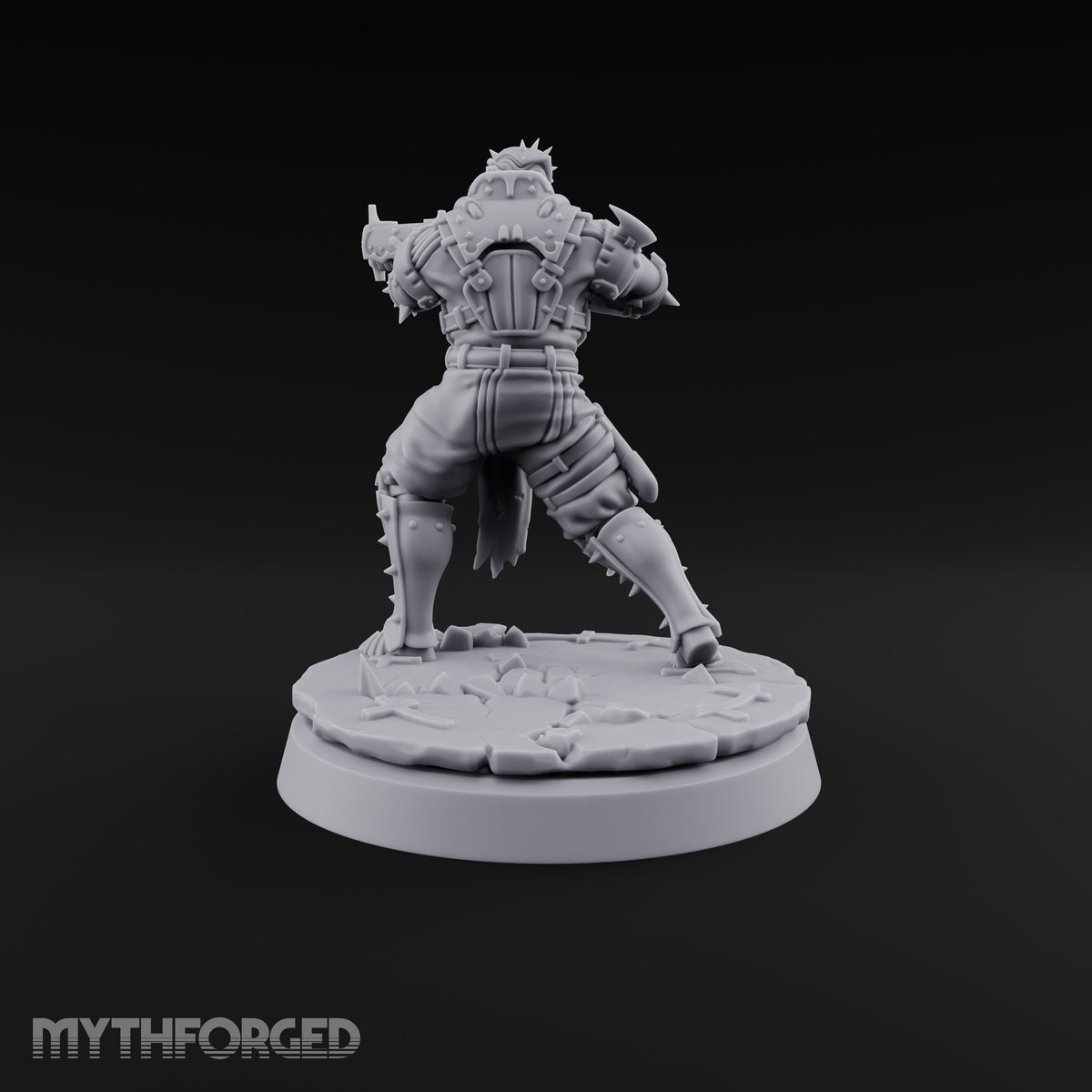 Spikes, Smoke and Scripture Human Spiked-Armour Soldier B