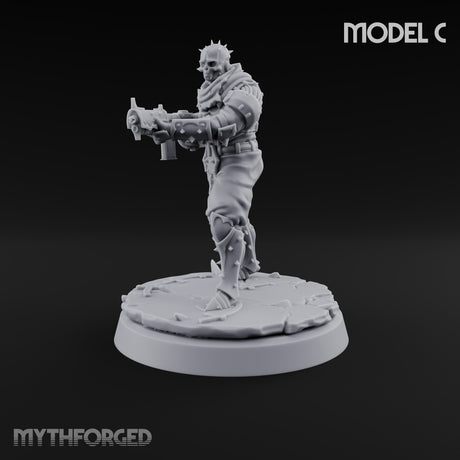 Spikes, Smoke and Scripture Human Spiked-Armour Soldier C