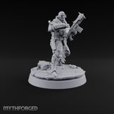 Spikes, Smoke and Scripture Human Spiked-Armour Soldier E