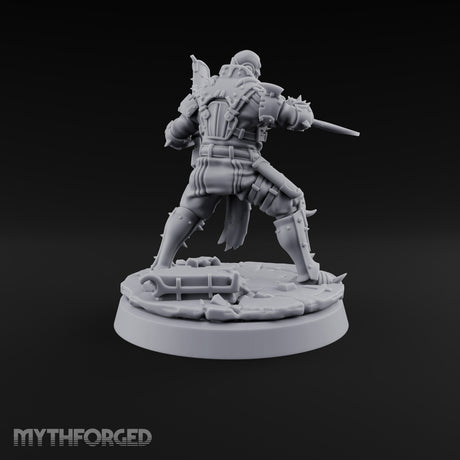 Spikes, Smoke and Scripture Human Spiked-Armour Soldier E