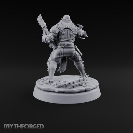 Spikes, Smoke and Scripture Human Spiked-Armour Soldier E