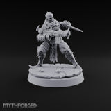 Spikes, Smoke and Scripture Human Spiked-Armour Soldier F