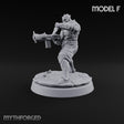 Spikes, Smoke and Scripture Human Spiked-Armour Soldier F