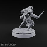 Spikes, Smoke and Scripture Human Spiked-Armour Soldiers with Rifles, Sergeant and Priest — G