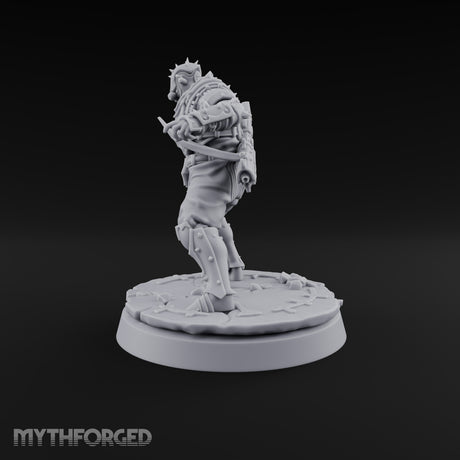 Spikes, Smoke and Scripture Human Spiked-Armour Soldier G