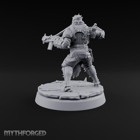 Spikes, Smoke and Scripture Human Spiked-Armour Soldier H